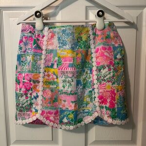 Lilly Pulitzer US States Patchwork Skirt